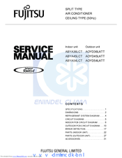 Fujitsu AUYA54LCLU Service Manual