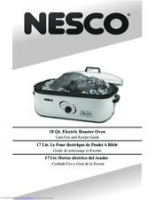 Nesco Electric Roaster Oven Care/Use And Recipe Manual