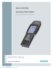 Siemens SIMATIC RF680M Operating Instructions Manual