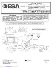 Desa VC42 Installation Instructions Manual