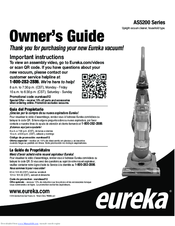 Eureka AS5200 Series Owner's Manual