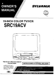 Sylvania SRC19ACV Owner's Manual