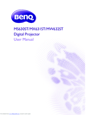 BenQ MS630ST User Manual