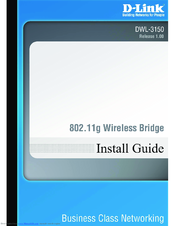 D-Link DWL-3150 Install Manual