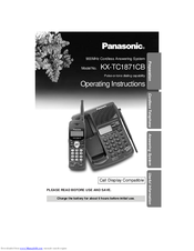Panasonic KX-TC1871CB Operating Instructions Manual