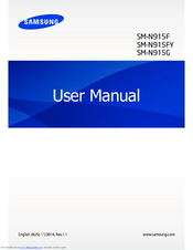 Samsung SM-N915G User Manual