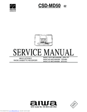 Aiwa CSD-MD50 Service Manual