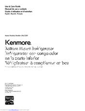 Kenmore 596.7238 Use & Care Manual