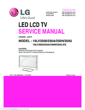 LG 22LV550A Service Manual