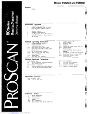 ProScan PS60682 Owner's Manual