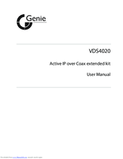 Genie VDS4020 User Manual
