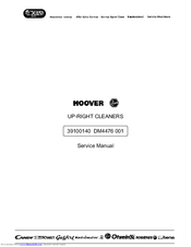 Hoover 39100140 Service Manual