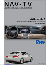 Nav Tv NNG-Honda 3 User Manual