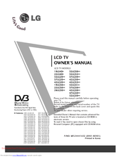 LG 32LG3200-ZA Owner's Manual