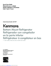 Kenmore W10686857A Use & Care Manual