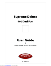 Stanley Supreme Deluxe 900 User Manual