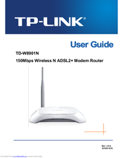 TP-Link TD-W8901N User Manual