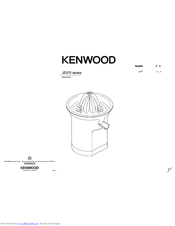 Kenwood JE370 series Instructions Manual