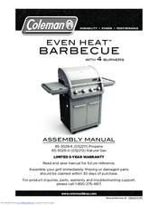 Coleman Even Heat 85-3029-4 (G52204) Assembly Manual