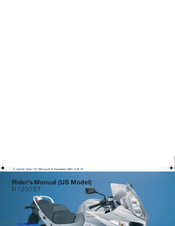 BMW R 1200 ST - User Manual