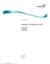 Seagate ST3000VX006 Product Manual