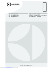 Electrolux A01061201 Use And Care Manual
