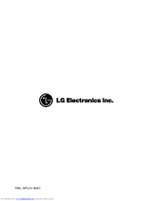 LG WD-1255RD Owner's Manual