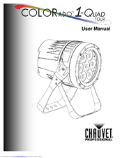Chauvet Colorado 1-Quad Tour User Manual