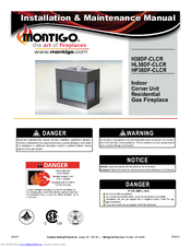 Montigo HP38DF-CLCR Installation & Maintenance Manual