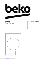 Beko DCY 7402 GXB2 User Manual