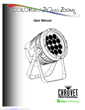 Chauvet COLORado 2-Quad Zoom IP User Manual