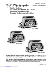 Schumacher Electric SC-10030A Owner's Manual