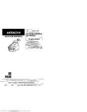 Hitachi VM-H835LA Service Manual