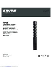 Shure VP82 User Manual
