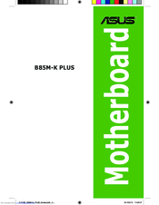 Asus B85M-K PLUS User Manual