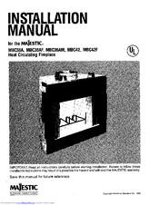 Majestic MBC36AF Installation Manual