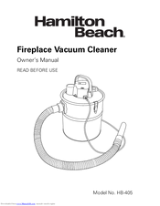 Hamilton Beach HB-405 Owner's Manual