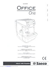 Saeco Office Operating Instructions Manual
