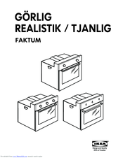 IKEA TJANLIG User Manual