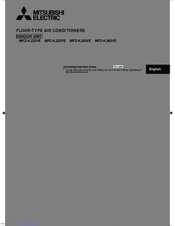 Mitsubishi MFZ-KJ50VE Operating Instructions Manual