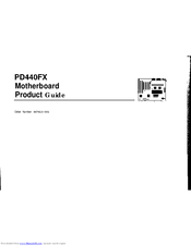 Intel PD440FX Product Manual