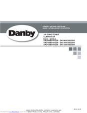 Danby DAC080EUB2GDB Owner's Use And Care Manual