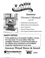 Lopi Answer Owner's Manual