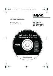 Sanyo VA-SW814 Instruction Manual