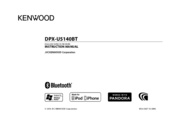 Kenwood DPX-U514BT Instruction Manual