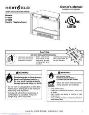 Heat & Glo CF260E Owner's Manual