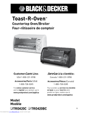 Black & Decker Toast-R-Oven TRO420C User Manual