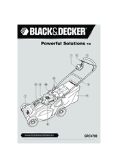 Black & Decker GRC4700 Original Instructions Manual