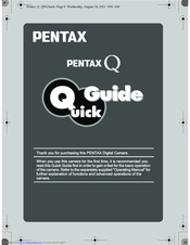 Pentax Q Quick Manual