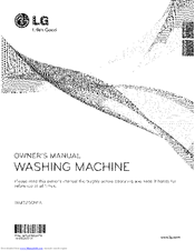 LG WM3250HWA Owner's Manual